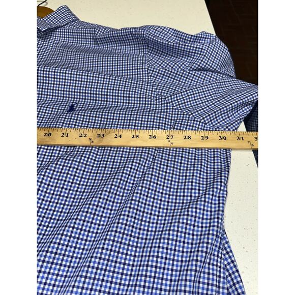 Polo Ralph Lauren Men’s Shirt Button Up Long Sleeve Blue Check 3X Classic Preppy - Picture 8 of 10